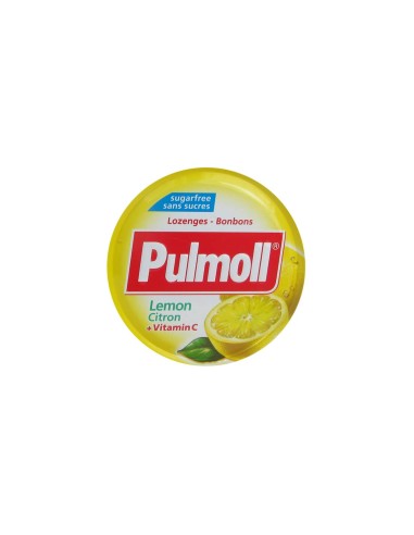 Pulmoll Lemon Citron with Vitamin C Sugar Free 45g