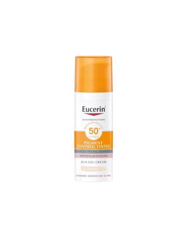 Eucerin Sun Pigment Control Tinted Gel-Cream Light SPF50+ 50ml