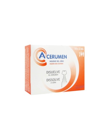 A-Cerumen Auricular Solution Monodoses 10x2ml