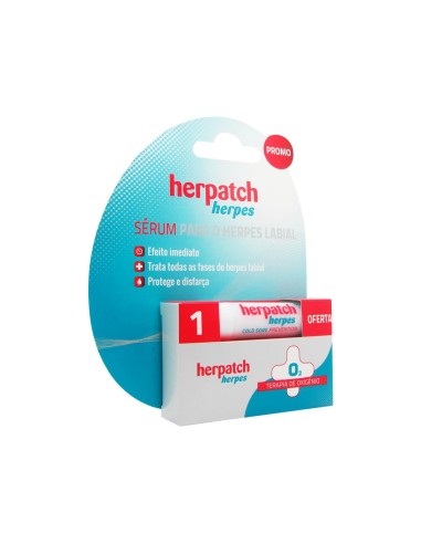 Herpatch Herpes Serum W / Prevention Lip Stick Prevention 5 ml + 4.8 g