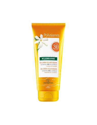 Klorane Polysianes Gel-Sun Cream SPF30 200ml
