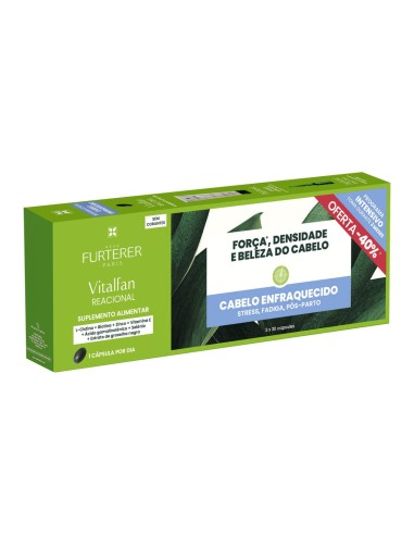 René Furterer Trio Vitalfan Reacional Anti-Hair Loss Supplement 30 Capsules
