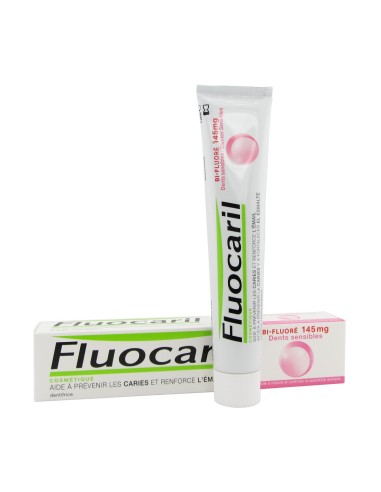 Fluocaril Bi-Fluoré 145mg Sensitive Teeth Toothpaste 75ml