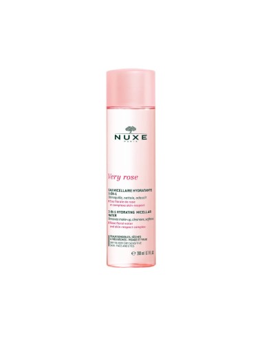 Nuxe Very Rose Moisturizing Micellar Water 3 in 1 Dry to Very Dry Sensitive Skin 200ml