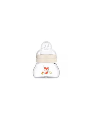 Mam Feel Good Glass Bottle Pink 0m 90ml