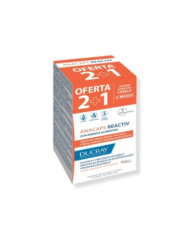 Ducray Anacaps Reactiv Food Supplement 90 Capsules