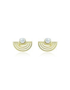 M Rio Margot Inca Pearl Earrings