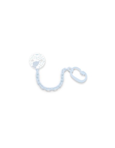 NUK Rose and Blue Blue Pacifier Chain