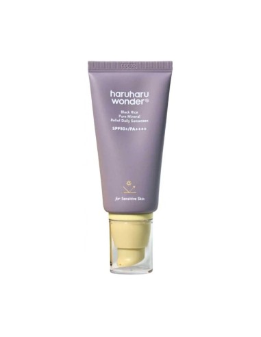 Haruharu Wonder Black Rice Pure Mineral Relief Daily Sunscreen SPF50+ PA++++ 50ml