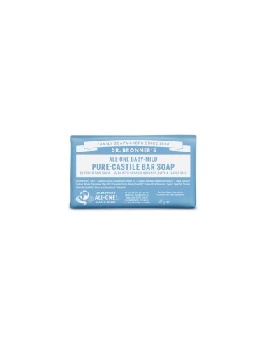 Dr. Bronners Gentle Baby Organic Castile Soap Without Perfume 140g