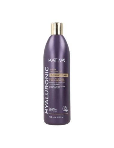 Kativa Hyaluronic Deep Hydration and Anti-Breakage Conditioner 500ml