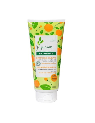 Klorane Petit Junior Untangling Peach Shampoo 200ml