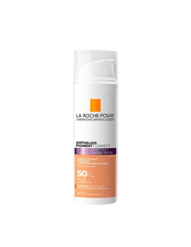 La Roche Posay Anthelios Pigment Correct Photocorrecting Day Cream with Colour SPF50 Medium Tone 50ml