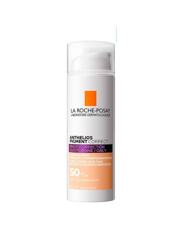 La Roche Posay Anthelios Pigment Correct Photocorrecting Day Cream with Colour SPF50 Light Tone 50ml
