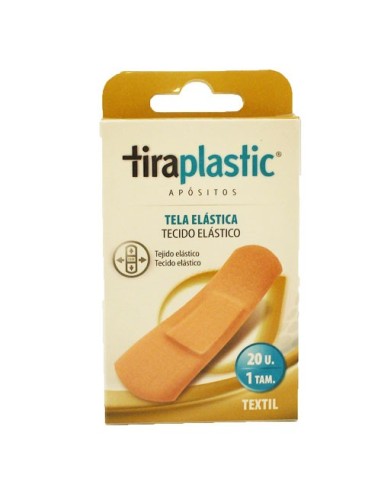 Tiraplastic Band Aid Elastic Tissue 20Uni