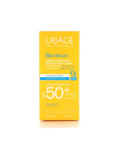 Uriage Bariésun Unscented Moisturizing Cream SPF50 50ml