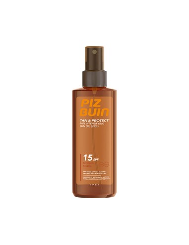 Piz Buin Tan and Protect Tan Intensifying Sun Oil Spray SPF15 150ml