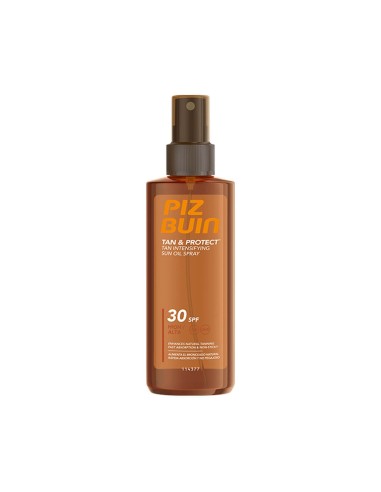 Piz Buin Tan and Protect Tan Intensifying Sun Oil Spray SPF30 150ml
