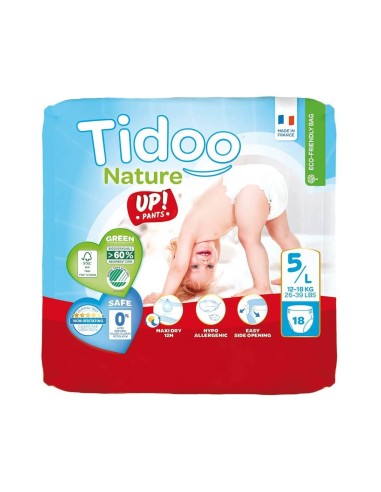 Tidoo Diapers Training 5L (12-18Kg) 18 units