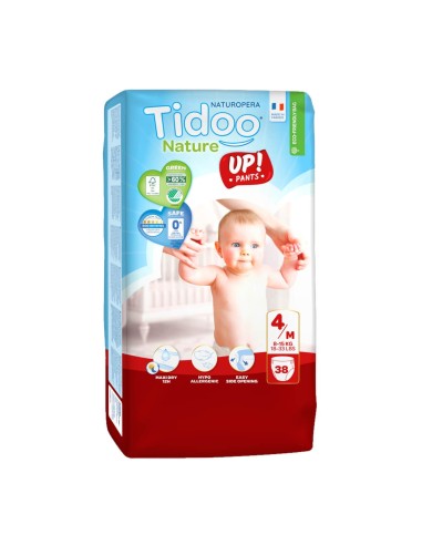 Tidoo Diapers Training 4M (8-15Kg) 38 units