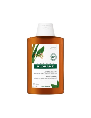 Klorane Anti-dandruff Rebalancing Shampoo with Galangal 200ml