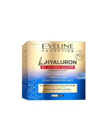 Eveline Cosmetics bioHyaluron 3xRetinol System Cream 60 50ml