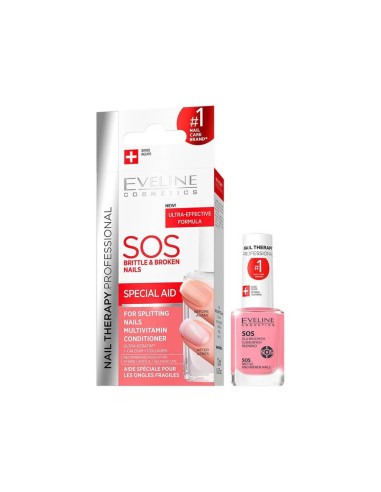 Eveline Cosmetics Nail Therapy SOS Brittle and Broken Nails 12ml