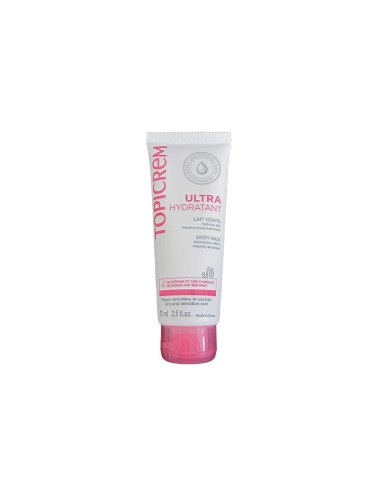 Topicrem Ultra Moisturising Body Milk 75ml