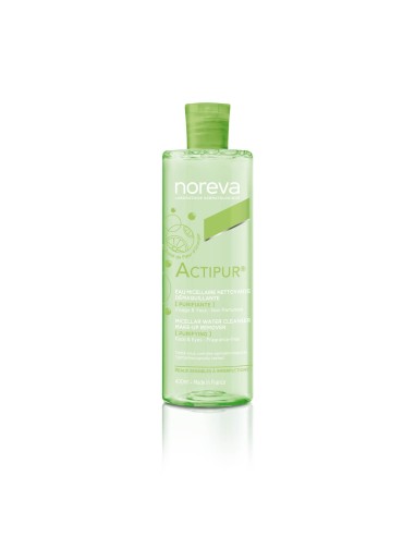 Noreva Actipur Micellar Water Cleanser Make-up Remover 400ml