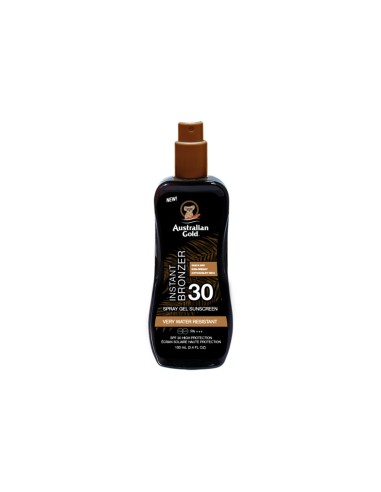 Australian Gold Spray Gel Instant Bronzer SPF30 100ml