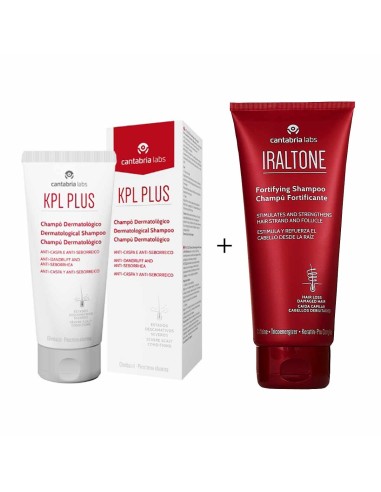 KPL Plus Pack Dermatological Shampoo 200ml and Iraltone Fortifying Shampoo 200ml
