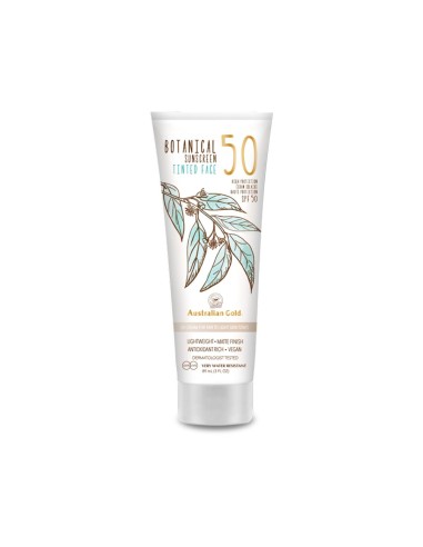 Australian Gold Botanical Tinted Face Lotion SPF 50 Fair-Light 89ml