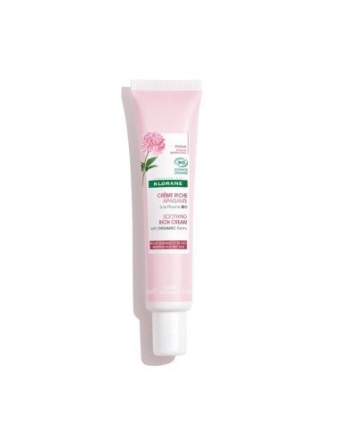 Klorane Pivoine Soothing Rich Cream 40ml