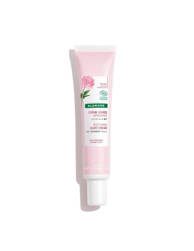 Klorane Pivoine Soothing Light Cream 40ml