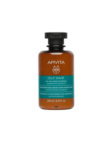 Apivita Oily Hair Oil Balance Shampoo 250ml