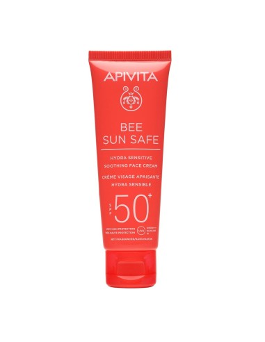 Apivita Bee Sun Safe Hydra Sensitive Soothing Face Cream SPF50 50ml