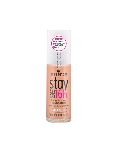 Essence Stay All Day 16h Long Lasting Foundation 20 Soft Nude 30ml